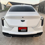 2020-2023 Cadillac CT4 | Tail Light Reverse Cutout PreCut Tint Overlays