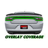 2015-2022 Dodge Charger | Tail Light Cutout PreCut Tint Overlays