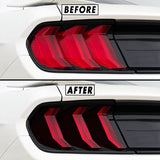2018-2023 Ford Mustang | Tail Light Cutout PreCut Vinyl Overlays