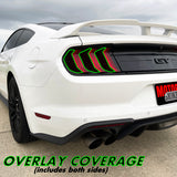 2018-2023 Ford Mustang | Tail Light Cutout PreCut Vinyl Overlays