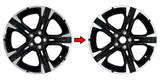 2021-2023 Kia K5 GT-Line | 18" Sport Wheel Rim Chrome Delete PreCut Vinyl Wrap
