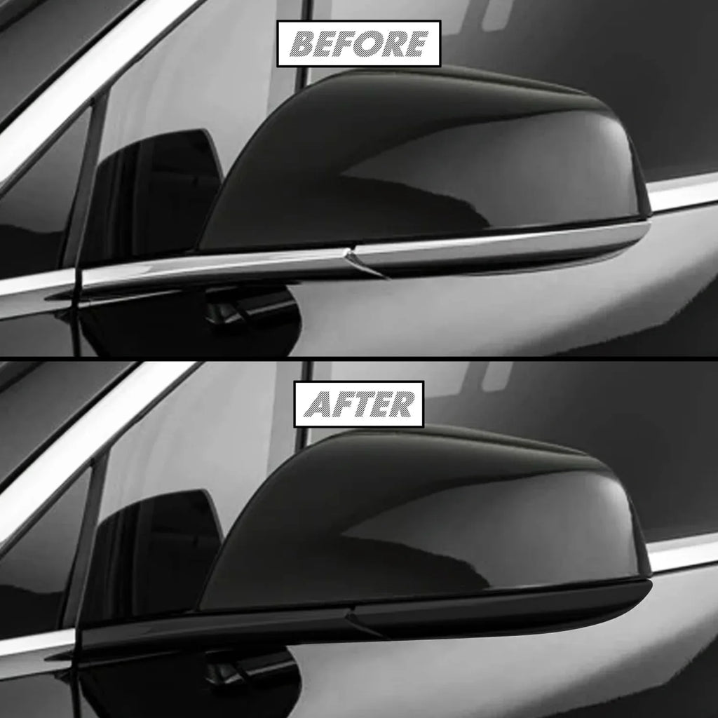 2016-2021 Tesla Model X  | Mirror Trim Chrome Delete PreCut Vinyl Wrap