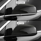 2016-2021 Tesla Model X  | Mirror Trim Chrome Delete PreCut Vinyl Wrap