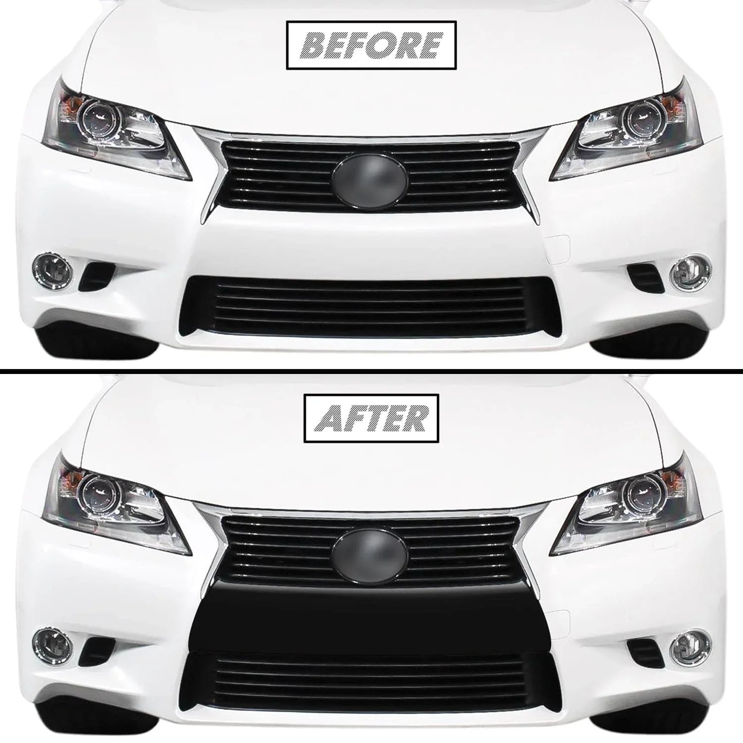 2013-2015 Lexus GS | Front Bumper Fascia Accent PreCut Vinyl Wrap