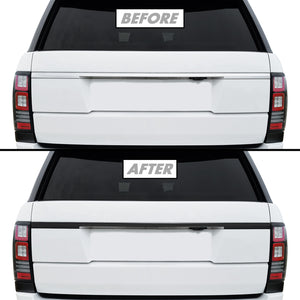 2014-2017 Land Rover Range Rover | Tailgate Trim Chrome Delete PreCut Vinyl Wrap