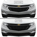 2018-2021 Chevrolet Equinox | Front Grill Trim Chrome Delete PreCut Vinyl Wrap