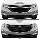 2018-2021 Chevrolet Equinox | Front Grill Trim Chrome Delete PreCut Vinyl Wrap