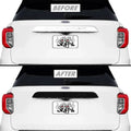 2020-2023 Ford Explorer | Tailgate Trim Chrome Delete PreCut Vinyl Wrap