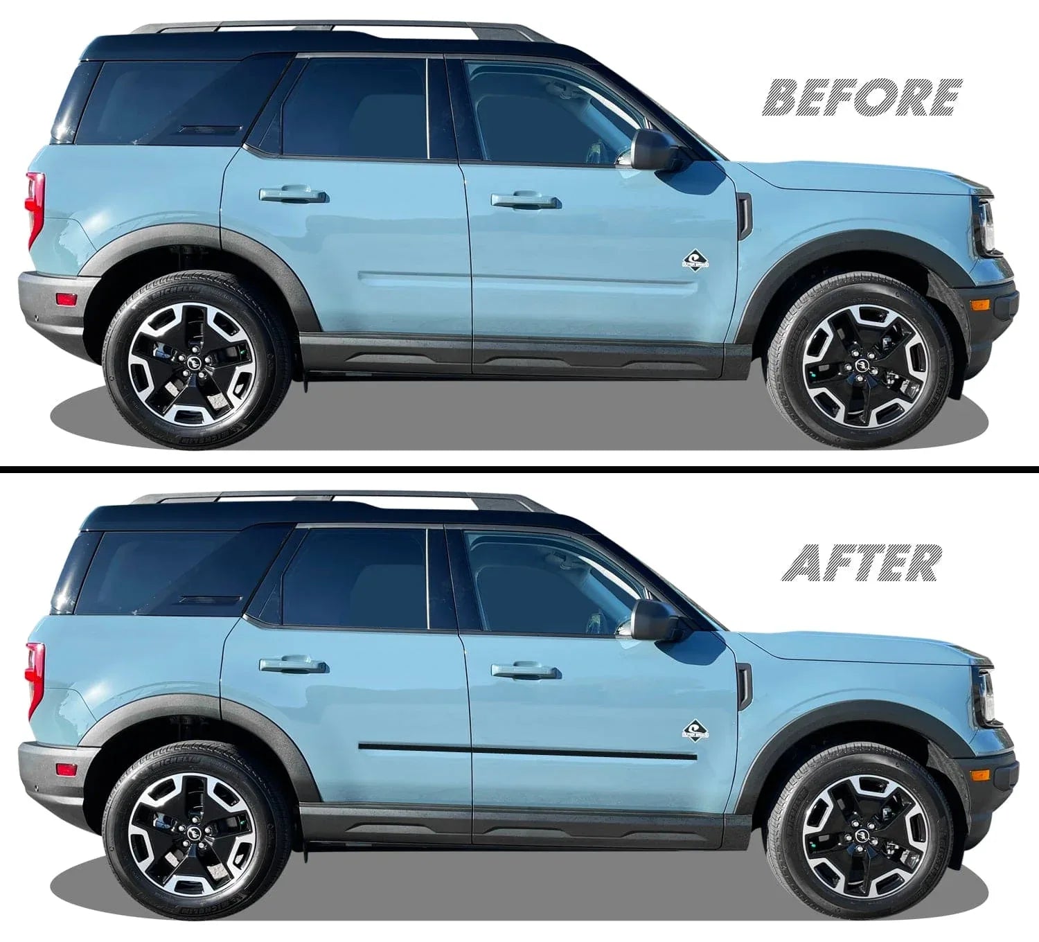 2021-2026 Ford Bronco Sport | Door Inserts PreCut Vinyl Wrap