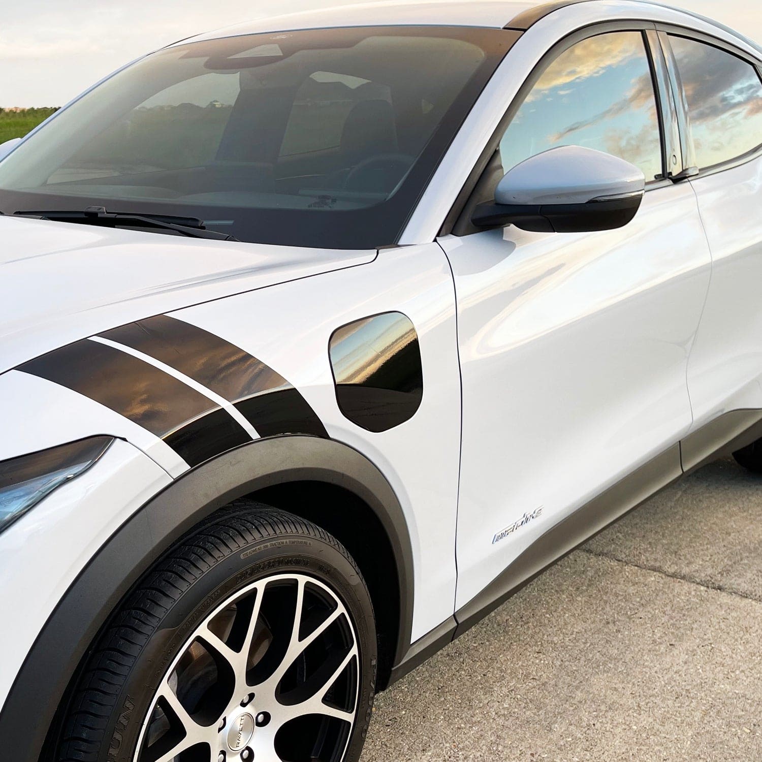 2021-2023 Ford Mustang Mach-E | Charging Port Door PreCut Vinyl Wrap