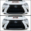 2016-2020 Lexus GS | Front Grill Trim Chrome Delete PreCut Vinyl Wrap