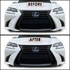 2016-2020 Lexus GS | Front Grill Trim Chrome Delete PreCut Vinyl Wrap