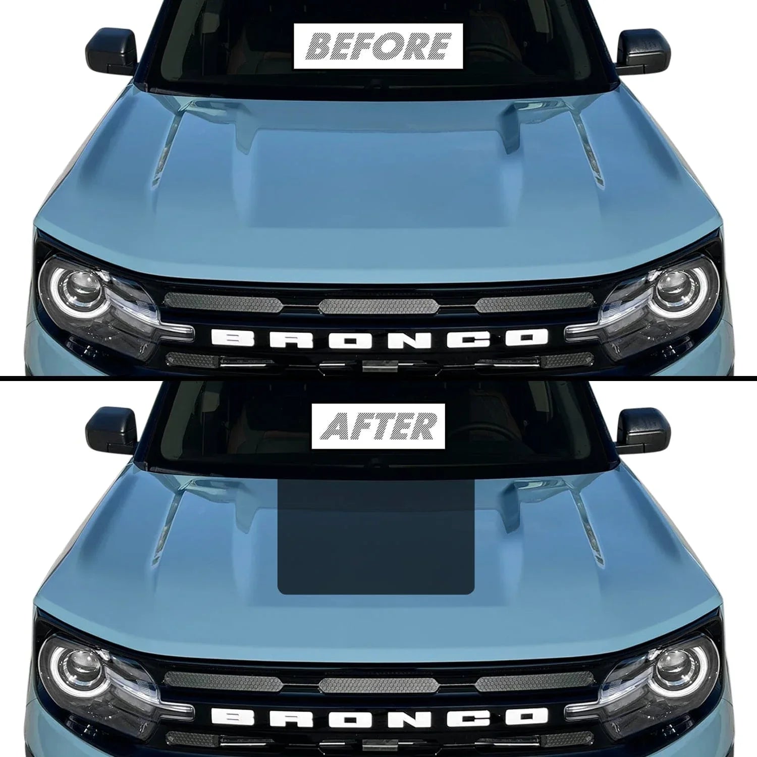 2021-2026 Ford Bronco Sport | Center Hood PreCut Vinyl Wrap