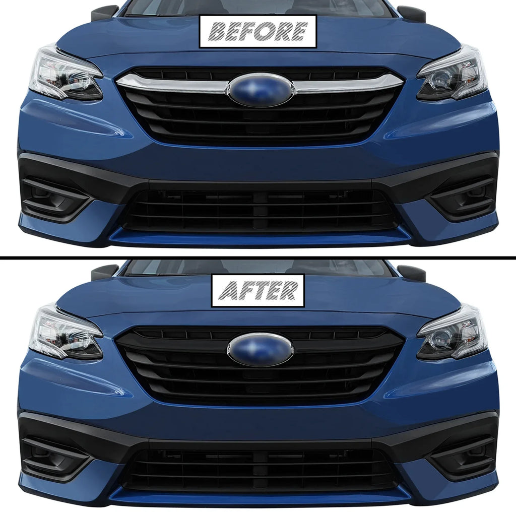 2020-2022 Subaru Legacy | Front Grill Trim Chrome Delete PreCut Vinyl Wrap