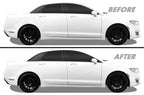 2013-2020 Lincoln MKZ | Window Trim Chrome Delete PreCut Vinyl Wrap