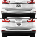 2018-2021 Chevrolet Equinox | Rear Bumper Trim Chrome Delete PreCut Vinyl Wrap