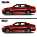 2019-2023 Volkswagen Jetta | Window Trim Chrome Delete PreCut Vinyl Wrap