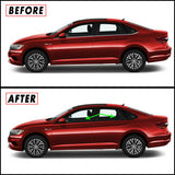 2019-2023 Volkswagen Jetta MK7 | Window Trim Chrome Delete PreCut Vinyl Wrap