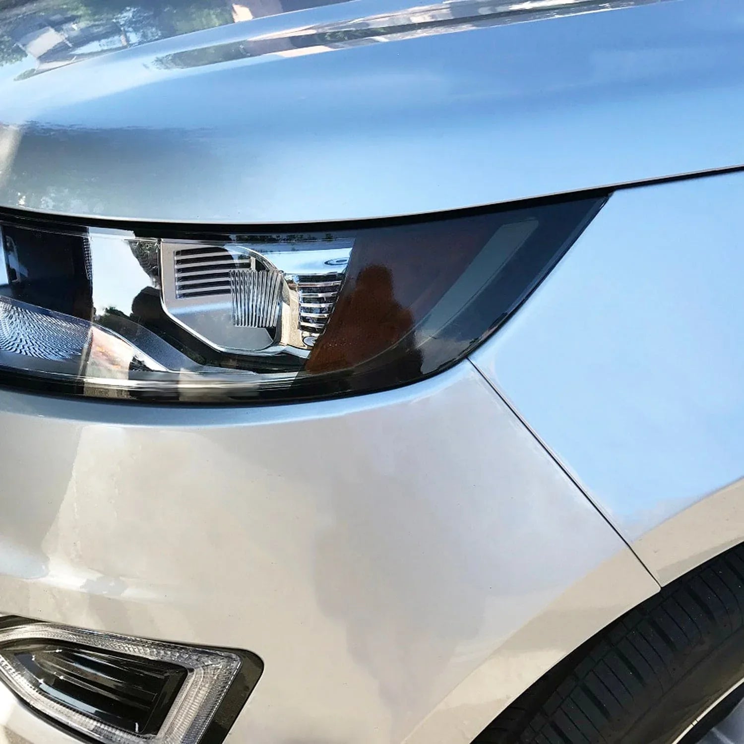 2015-2018 Ford Edge | Headlight Side Marker PreCut Tint Overlays