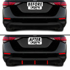 2020-2023 Nissan Sentra | Rear Bumper Diffuser Accent PreCut Vinyl Wrap
