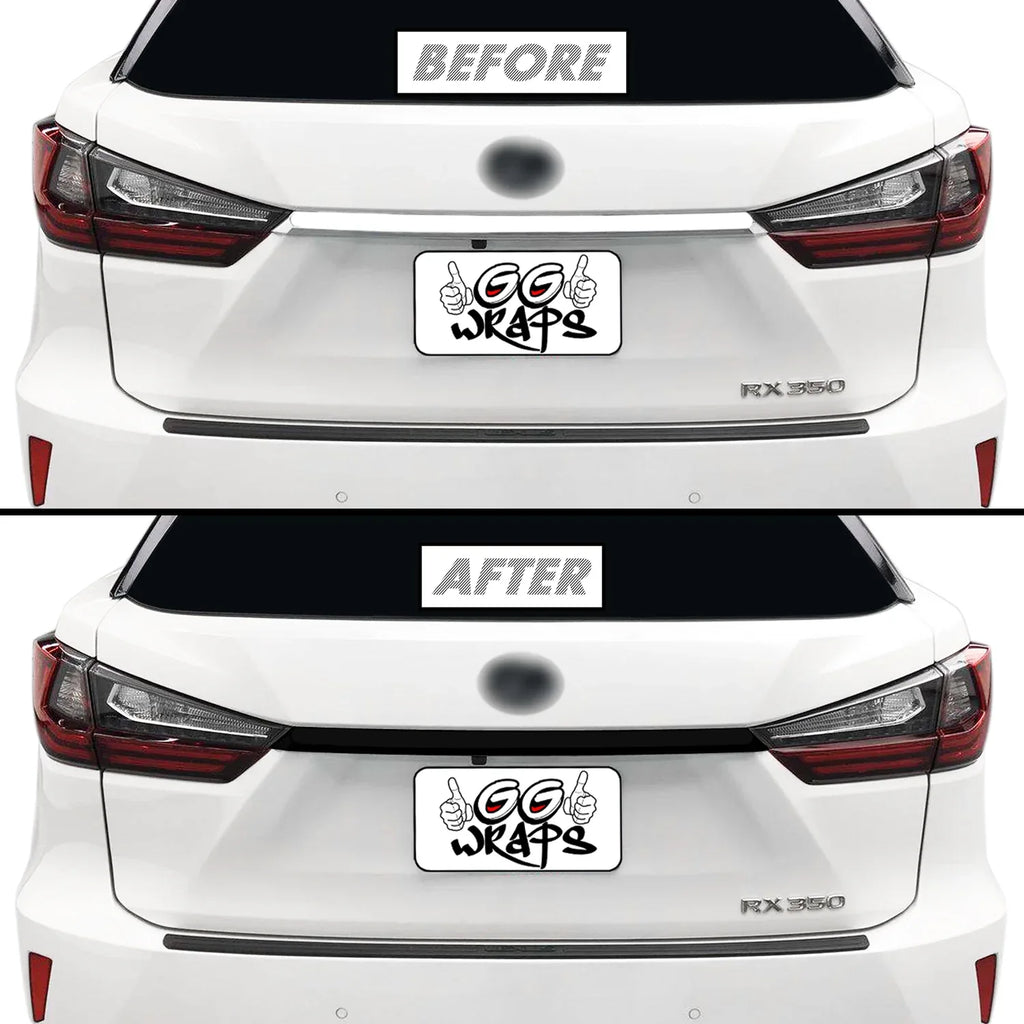 2016-2022 Lexus RX | Tailgate Trim Chrome Delete PreCut Vinyl Wrap