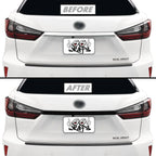 2016-2022 Lexus RX | Tailgate Trim Chrome Delete PreCut Vinyl Wrap