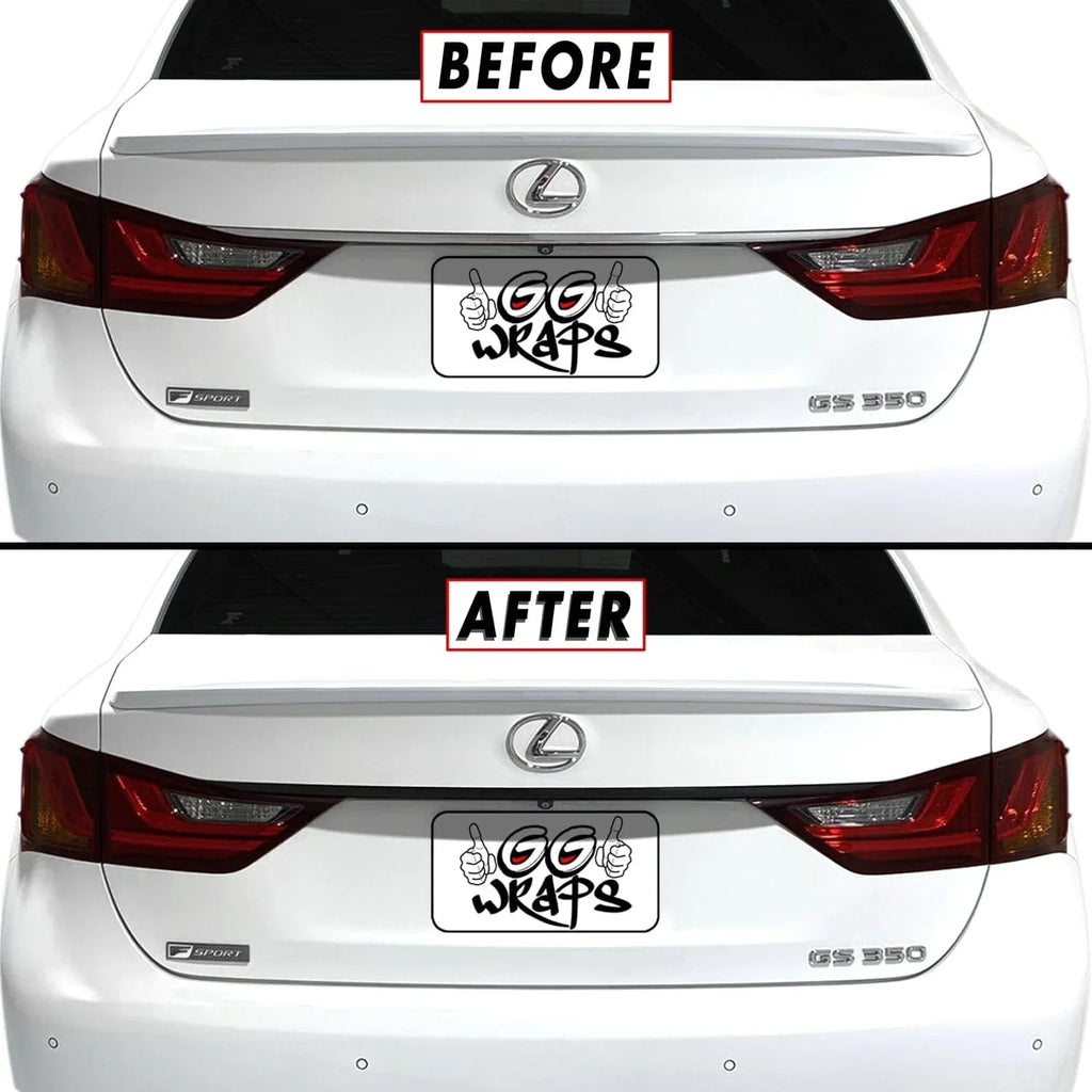 2013-2020 Lexus GS | Rear Trunk Trim Chrome Delete PreCut Vinyl Wrap