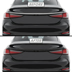 2019-2023 Lexus ES | Rear Trunk Trim Chrome Delete PreCut Vinyl Wrap