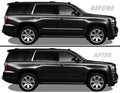 2015-2020 GMC Yukon Denali | Door Molding Trim Chrome Delete PreCut Vinyl Wrap