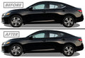 2020-2023 Nissan Sentra | Window Trim Chrome Delete PreCut Vinyl Wrap
