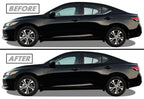 2020-2023 Nissan Sentra | Window Trim Chrome Delete PreCut Vinyl Wrap