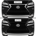 2013-2021 Lexus NX | Front Grill Trim Chrome Delete PreCut Vinyl Wrap
