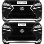 2013-2021 Lexus NX | Front Grill Trim Chrome Delete PreCut Vinyl Wrap