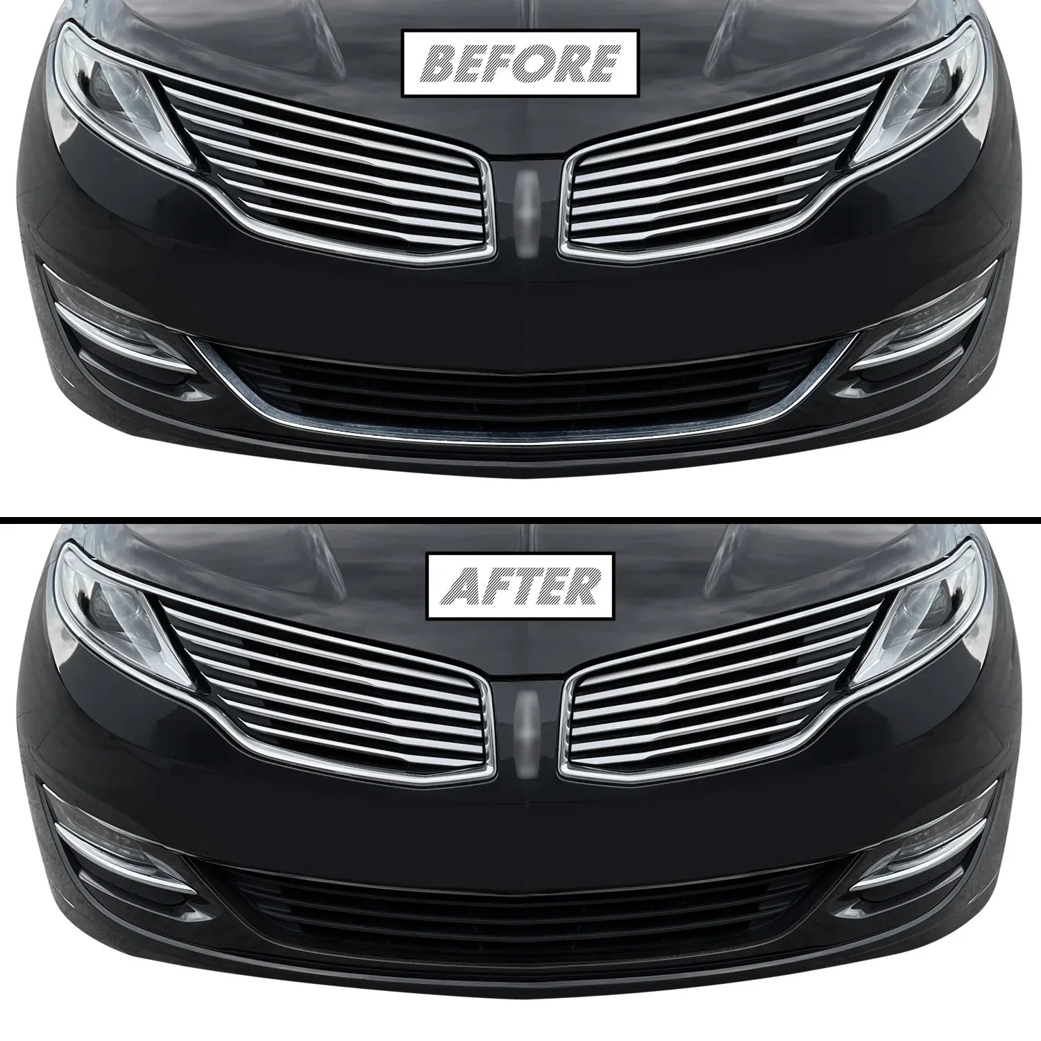 2013-2016 Lincoln MKZ | Front Bumper Lower Lip PreCut Vinyl Wrap