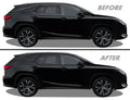 2018-2022 Lexus RX L | Window Trim Chrome Delete PreCut Vinyl Wrap