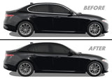2017-2023 Alfa Romero Giulia | Window Trim Chrome Delete PreCut Vinyl Wrap