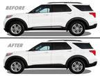 2020-2023 Ford Explorer | Door Molding Trim Chrome Delete PreCut Vinyl Wrap