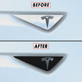 2016 Tesla Model X | Fender Trim Chrome Delete PreCut Vinyl Wrap