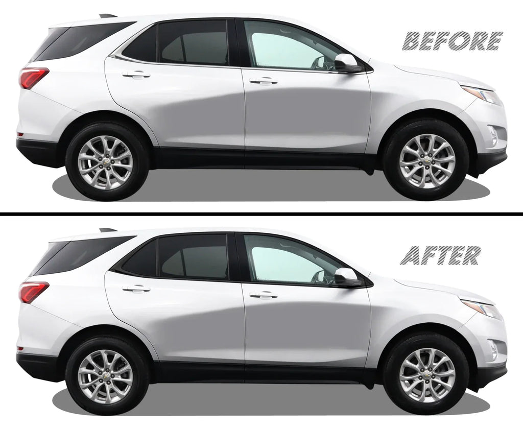 2018-2024 Chevrolet Equinox | Window Trim Chrome Delete PreCut Vinyl Wrap
