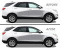 2018-2024 Chevrolet Equinox | Window Trim Chrome Delete PreCut Vinyl Wrap