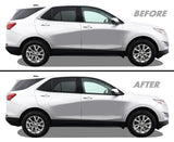 2018-2024 Chevrolet Equinox | Window Trim Chrome Delete PreCut Vinyl Wrap