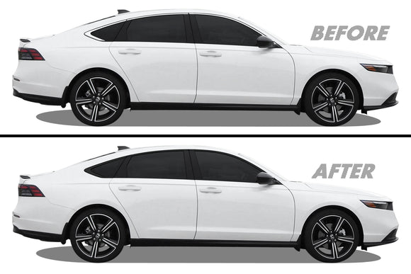 2023-2024 Honda Accord | Window Trim Chrome Delete PreCut Vinyl Wrap