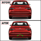 2019-2021 Volkswagen Jetta | Rear Bumper Diffuser Trim Chrome Delete PreCut Vinyl Wrap