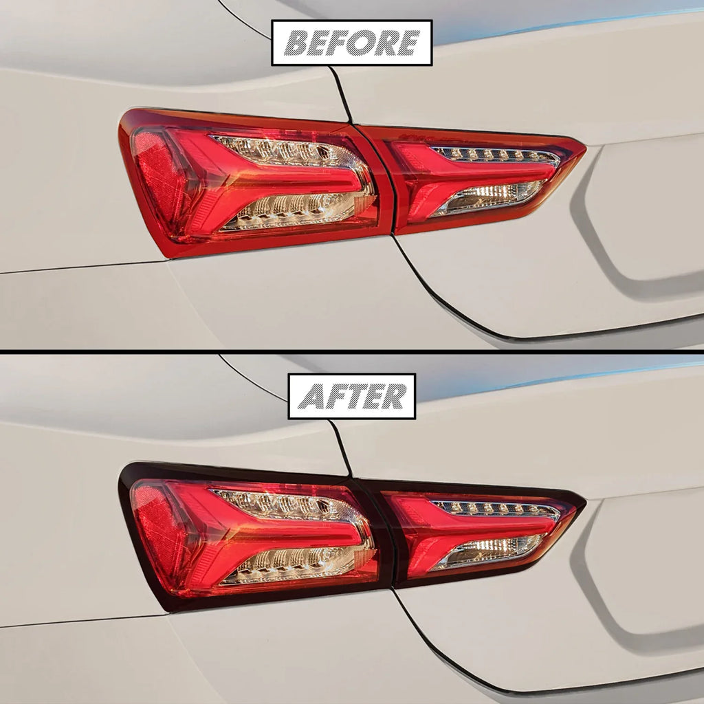 2019-2024 Chevrolet Malibu | Tail Light Outline PreCut Tint Overlays