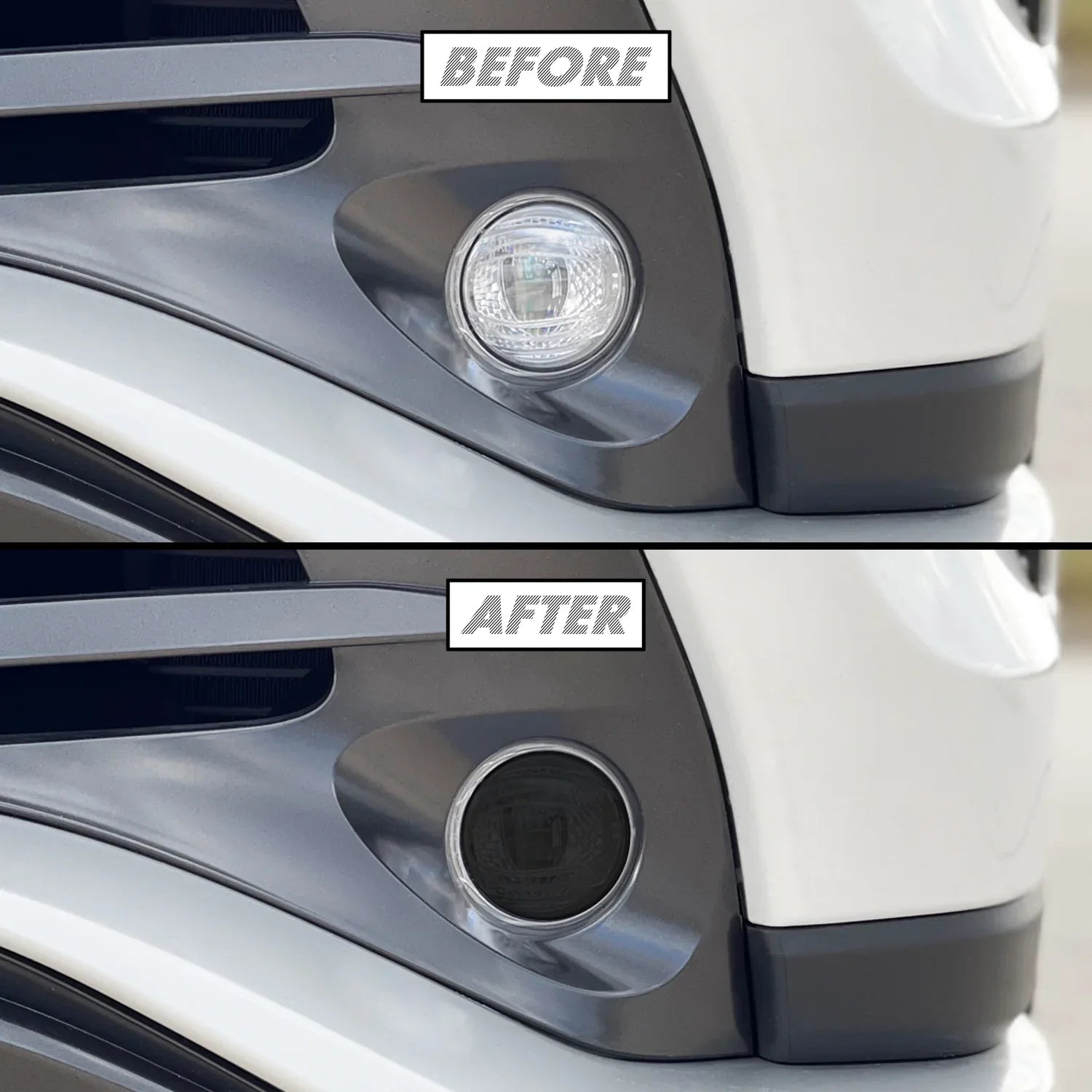 2021-2023 Toyota Highlander XSE | Fog Light PreCut Tint Overlays