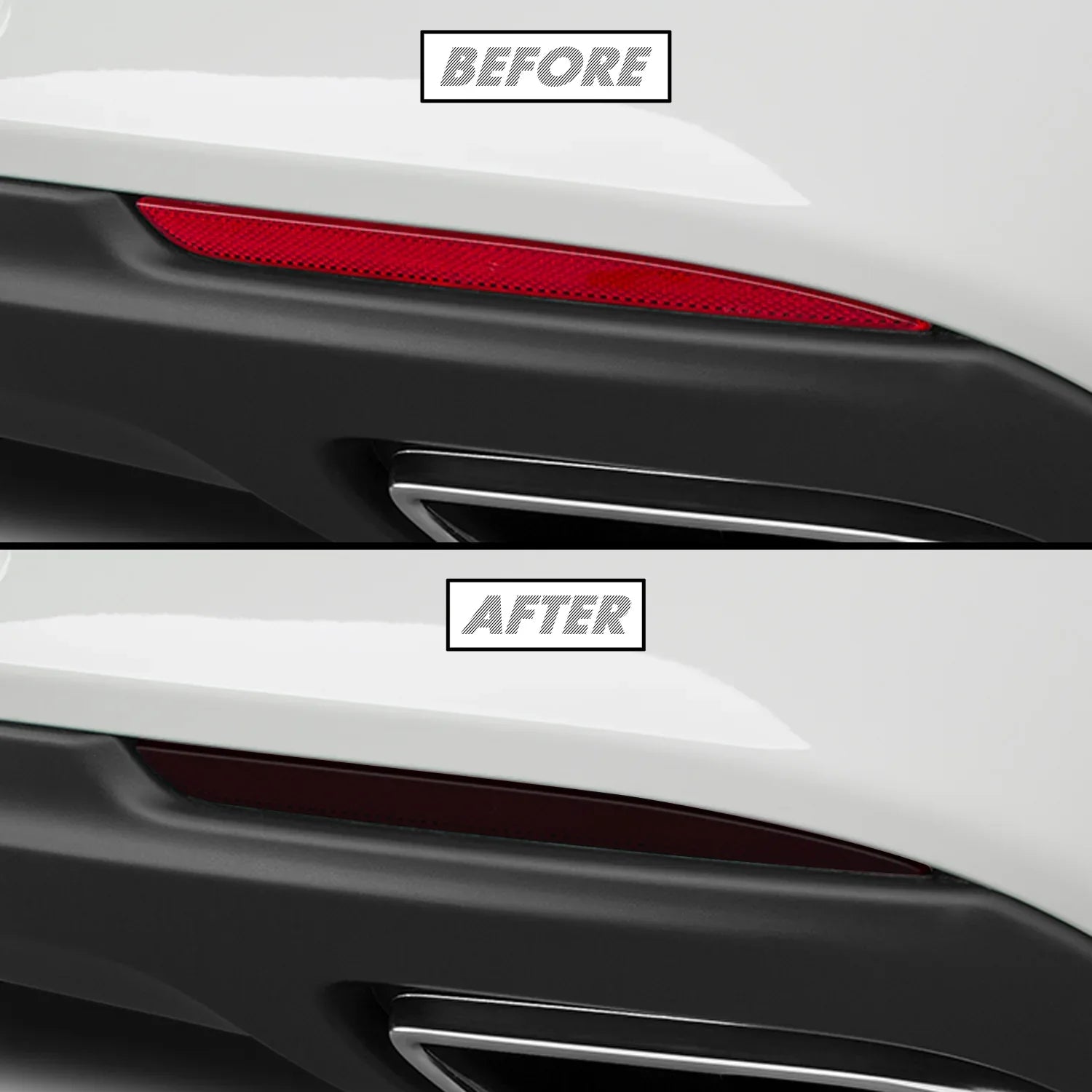 2015-2023 Chrysler 300 | Reflector PreCut Tint Overlays