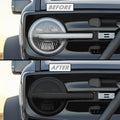 2021-2023 Ford Bronco | Headlight PreCut Tint Overlays