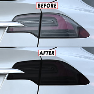 2016-2021 Tesla Model X | Tail Light PreCut Tint Overlays