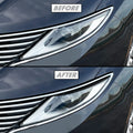 2013-2016 Lincoln MKZ | Headlight Eyelid PreCut Vinyl Overlays