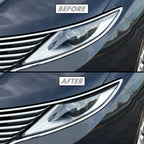 2013-2016 Lincoln MKZ | Headlight Eyelid PreCut Vinyl Overlays